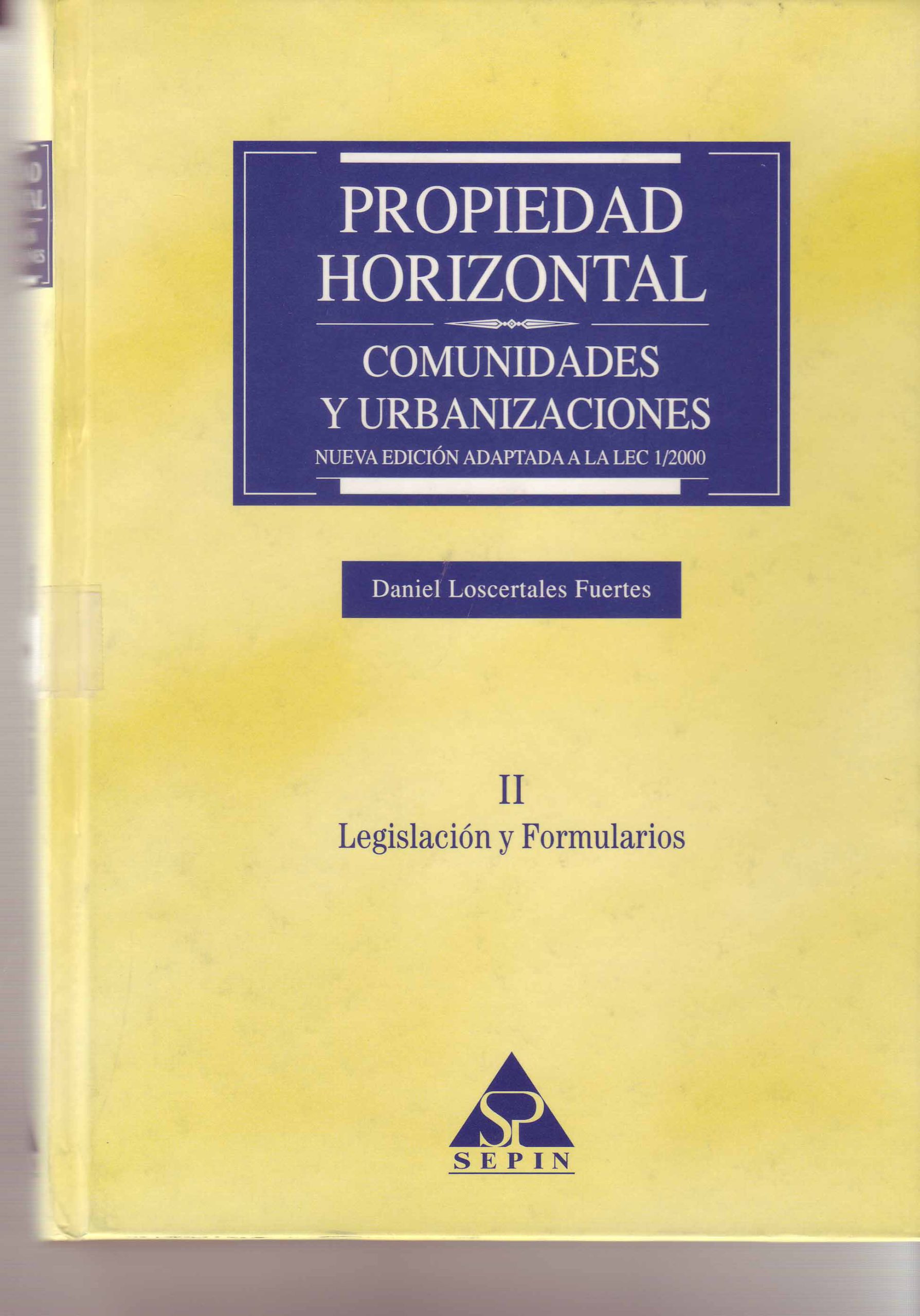 PROPIEDAD HORIZONTAL