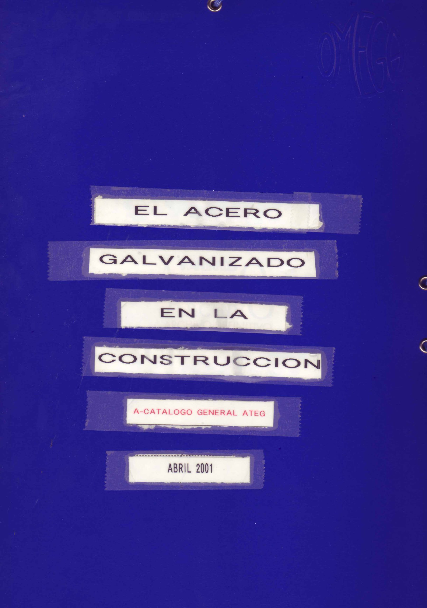 EL ACERO GALVANIZADO EN LA CONSTRUCCION