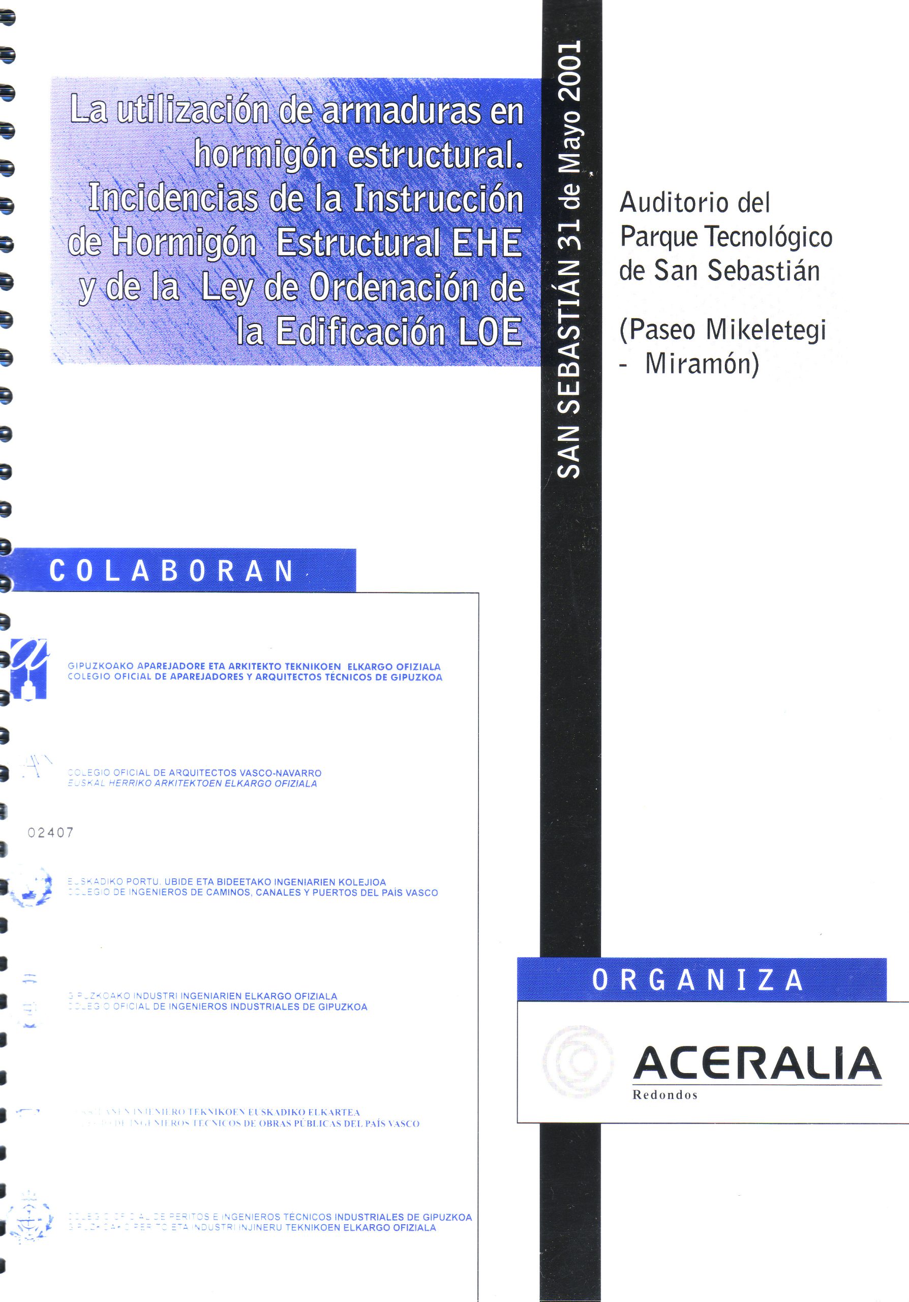 LA UTILIZACION DE ARMADURAS EN HORMIGON ESTRUCTURAL