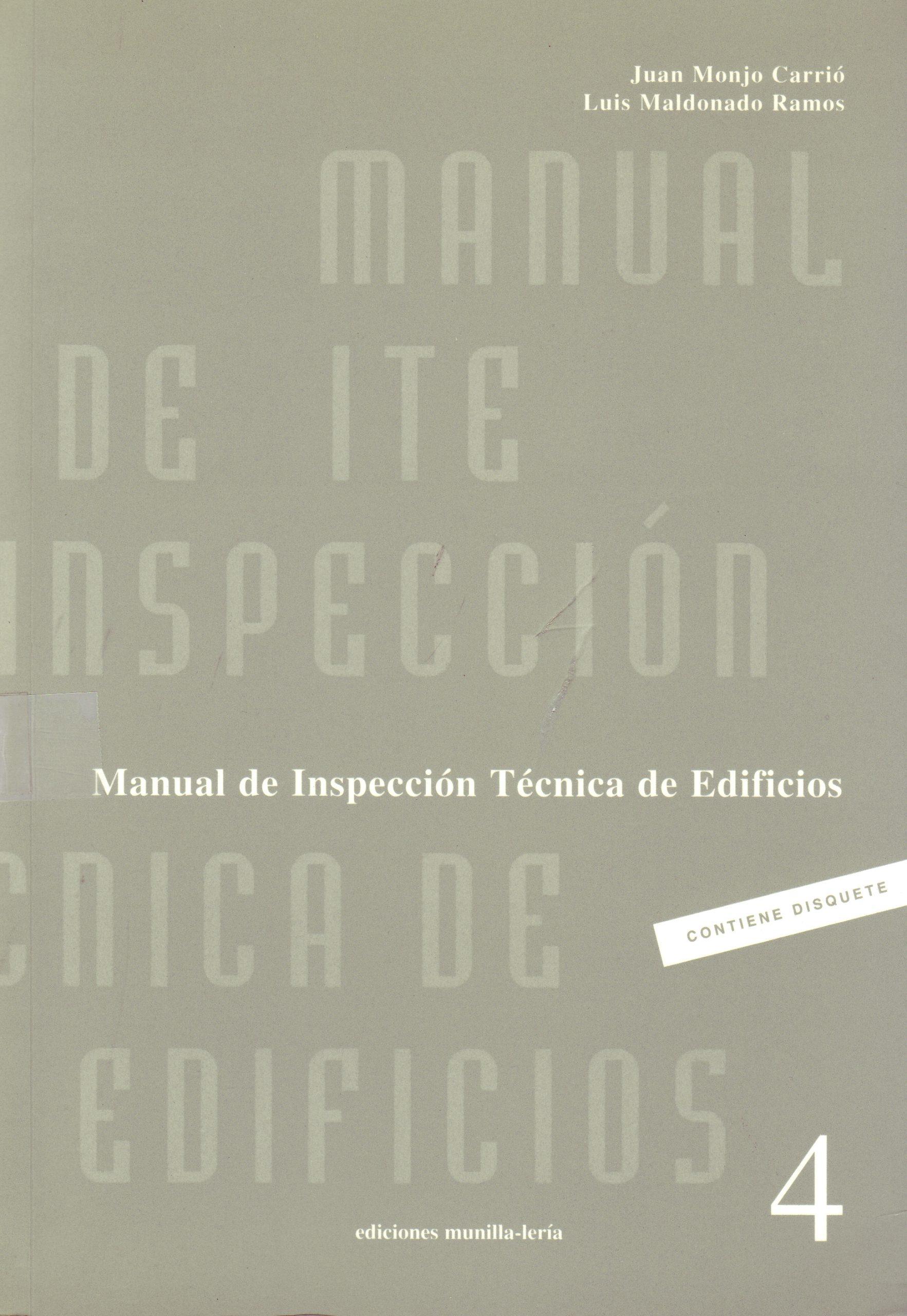 MANUAL DE INSPECCION TECNICA DE EDIFICIOS